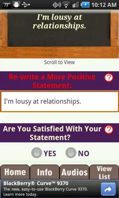 Self-Esteem BlackBoard android App screenshot 2